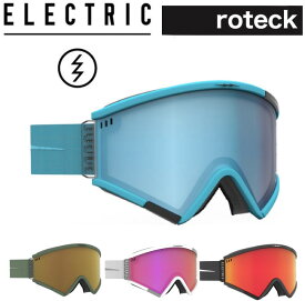 ELECTRIC エレクトリック ROTECK ロテック スノーボード スキー ゴーグル 平面 GOGGLE JAPAN FIT 日本人用 [STATIC BLACK/WHITE/MOSS/GLACIER]