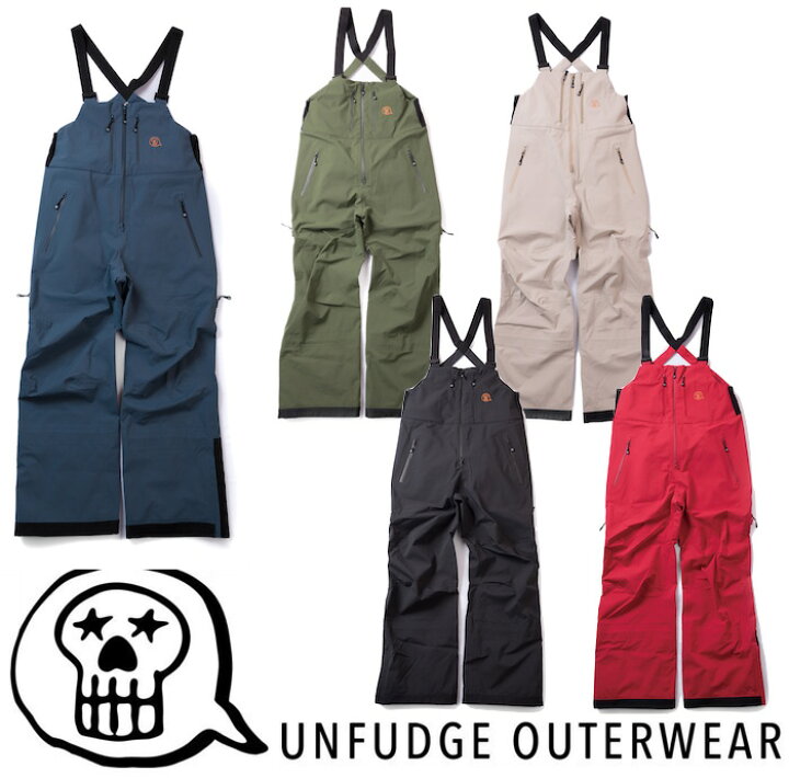 楽天市場】unfudge アンファッジ 23-24モデル GENTLE BIB PANTS  