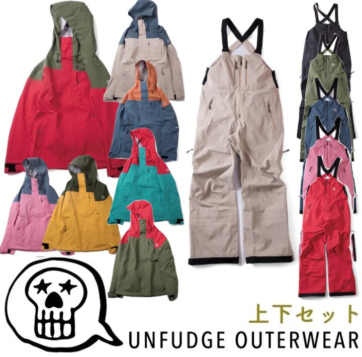 楽天市場】unfudge アンファッジ 23-24モデル PEEP JACKET PEEP BIB  