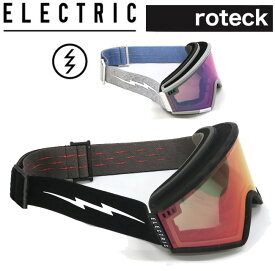ELECTRIC エレクトリック ROTECK ロテック 調光レンズ 23-24 スノーボード スキー ゴーグル 平面 GOGGLE JAPAN FIT 日本人用 [BLACK/GREY]