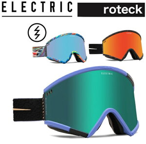 ELECTRIC GNgbN ROTECK ebN 23-24 Xm[{[h XL[ S[O  GOGGLE JAPAN FIT {lp [BLACK/MIKE PARILLO/AUXIN PURPLE]