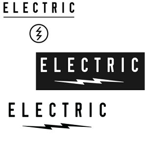 ELECTRIC GNgbN UNDERVOLT CUTING STICKER JbeBOXebJ[ V[ ANZT[ G