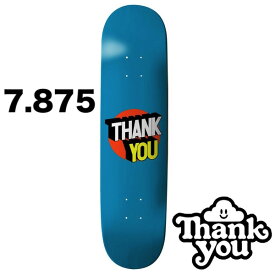 THANK YOU SKATEBOARDS サンキュー SPOT ON TEAL 7.875inc デッキ DECK skate スケボー スケートボード