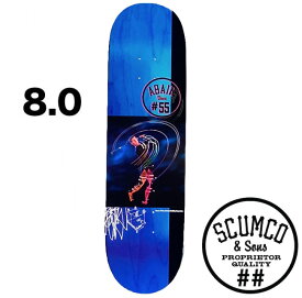 Scumco & Sons スカムコ アンド サンズ Dave Abair 8.0inc デッキ DECK skate スケボー スケートボード