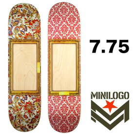 MINI LOGO ミニロゴ MASTERPIECE 7.75inc デッキ DECK skate スケボー スケートボード LANDSCAPE/PORTRAIT