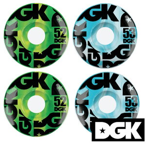 DGK fB[W[P[ SWIRL FORMULA WHEEL SKATEBOARD EB[ Wheels skate XP{[ XP[g{[h [52mm/53mm]
