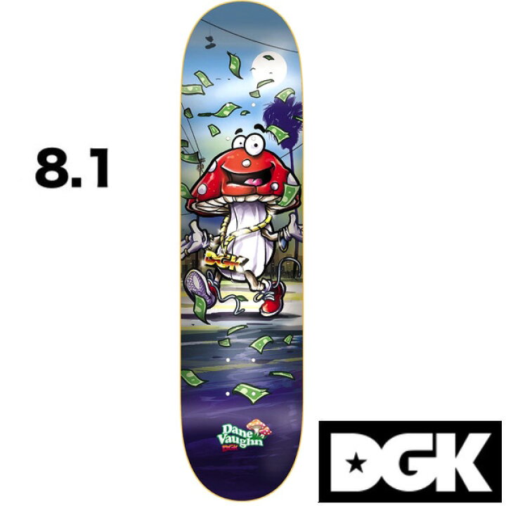 楽天市場】DGK ディージーケー FUN GUY 8.1inc デッキ DECK skateboard  