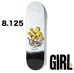 GIRL K[ MAN'S RUIN 8.125inc fbL DECK skate XP{[ XP[g{[h [GRIFFIN GASS]