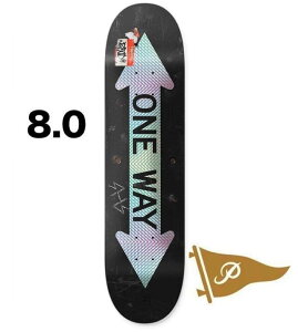 PRIMITIVE v~eBu RODRIGUEZ ONE WAY TWIN NOSE DECK 8.0inc fbL skate