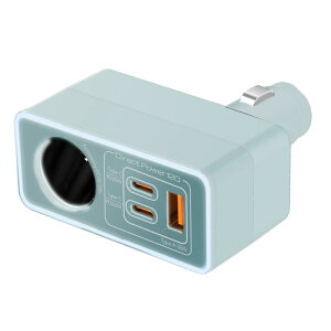 idegia ԍڏ[d VK[\Pbg DC\Pbg{Type-C×2{USB-A }[d PD QCΉ ő120W [d DC12/24vp yԂ RpNg@iPhone Android X}z ^ubgΉ [d J[