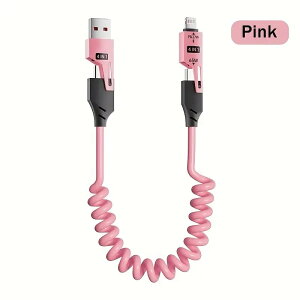 J[R[h[dP[u@ϊRlN^t Type-CLightning֕ϊ+USB-AType-C֕ϊ 4in1 ő150cm Lk iPhone16/ 15/15 pro,iPhone14/13/12,iPad