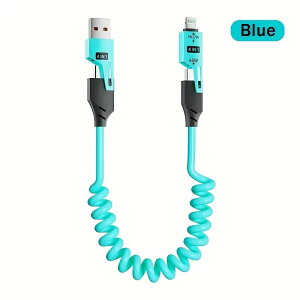 J[R[h[dP[u@ϊRlN^t Type-CLightning֕ϊ+USB-AType-C֕ϊ 4in1 ő150cm Lk iPhone16/ 15/15 pro,iPhone14/13/12,iPad