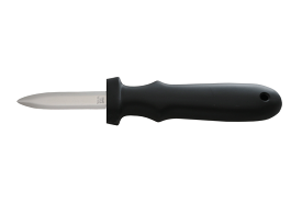 10本セット オイスターナイフ 小 PP柄 (プラ柄) 牡蠣専用ナイフ