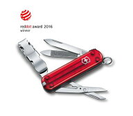 【ギフト対応可】【国内正規品】ビクトリノックス 【VICTORINOX】 ネイルクリップ 580 スケルトンレッド …