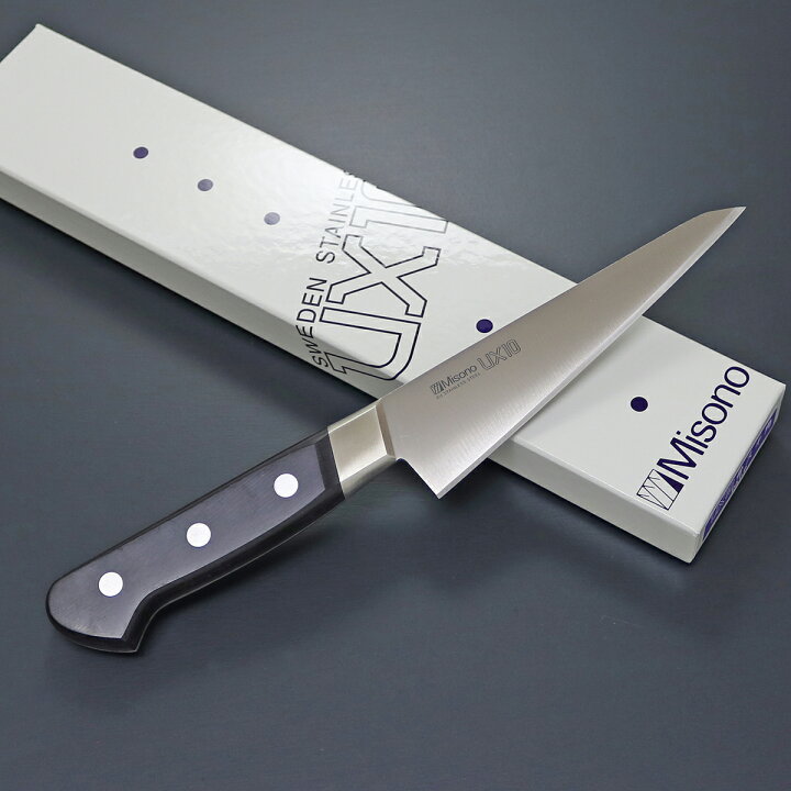楽天市場】ミソノ 【MISONO】 UX10 骨スキ角型（鳥魚包丁） 145mm No 