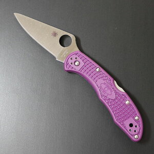 �y�M�t�g�Ή��z �X�p�C�_���R �ySPYDERCO�z �f���J4 �t���t���b�g�i�S�X�L�j�t�H�[���f�B���O�i�C�t �i�C�t �A�E�g�h�A�i�C�t �T�o�C�o���i�C�t �L�����v �ނ� �t�B�b�V���O �܂肽���݃i