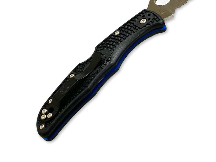 楽天市場】スパイダルコ / SPYDERCO エンデューラ4 ブルーライン 半波  