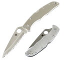 【ギフト対応可】 スパイダルコ 【SPYDERCO】 エンデューラ4 ステンレス C10 直刃 半波刃 波刃 選べる無料ラッピング …