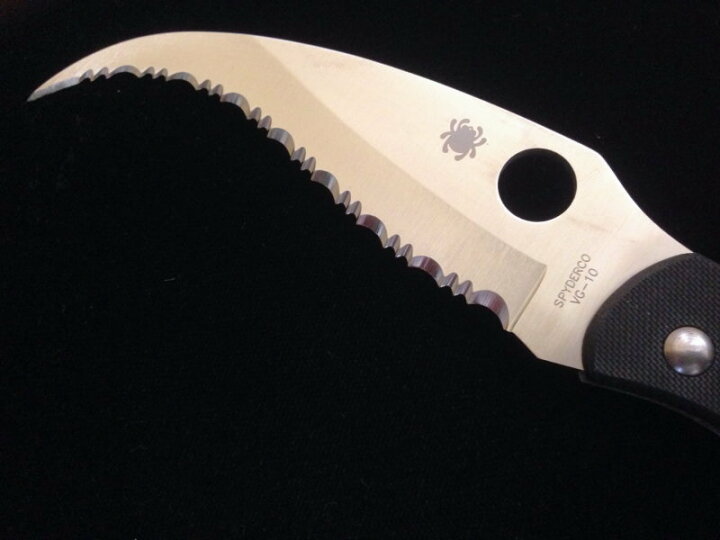 楽天市場】スパイダルコ 【SPYDERCO】 シビリアン G-10 波刃 C12GS  