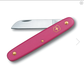 【ギフト対応可】【国内正規品】ビクトリノックス 【VICTORINOX】フローリストナイフ ストレート ローズピンク 折りたたみナイフ 選べる無料ラッピング 園芸用品 ガーデニング フラワーアレンジメント 生け花 切り花 花屋 園芸雑貨 切れ味抜群