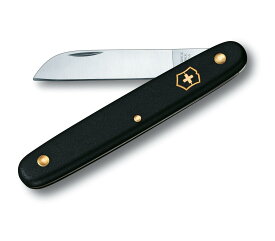 【国内正規品】ビクトリノックス 【VICTORINOX】 フローリストナイフ ストレート ブラック 折りたたみガーデニングナイフ 園芸用品 ガーデニング フラワーアレンジメント 生け花 切り花 花屋 園芸雑貨 花 ガーデン 花鋏 軽量 切れ味抜群