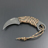 【Master Cutlery】 マスターカトラリー ヒモ巻 カランビット MT-670 ナイフ アウトドアナイフ サバイバ…
