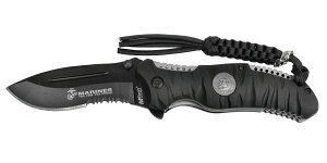 【Master Cutlery】 マスターカトラリーUSMCフォルダー M-1020BK 折畳ナイフ