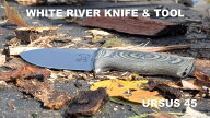 【ギフト対応可】 ホワイトリバーナイフ&ツール ウルサス45 【White River Knife & Tool】 URSUS45 ブラ…