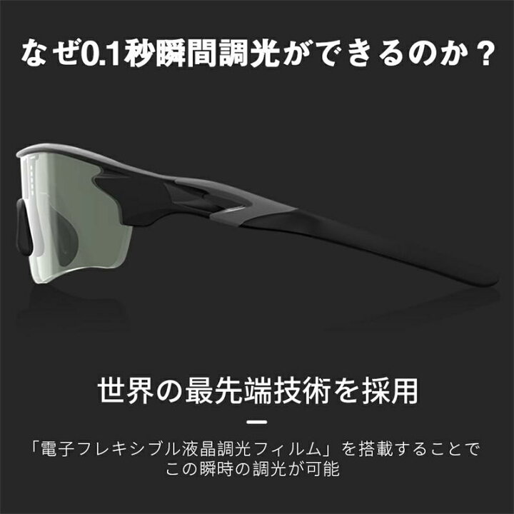 99％以上節約 eShades 0,1秒瞬間調光サングラス GREY 日本製 ドライブ ランニング サイクリング ゴルフ テニス 釣り  キャンペーン価格
