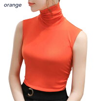 楽天市場】ノースリーブ Tシャツ（カラーオレンジ）（レディース 