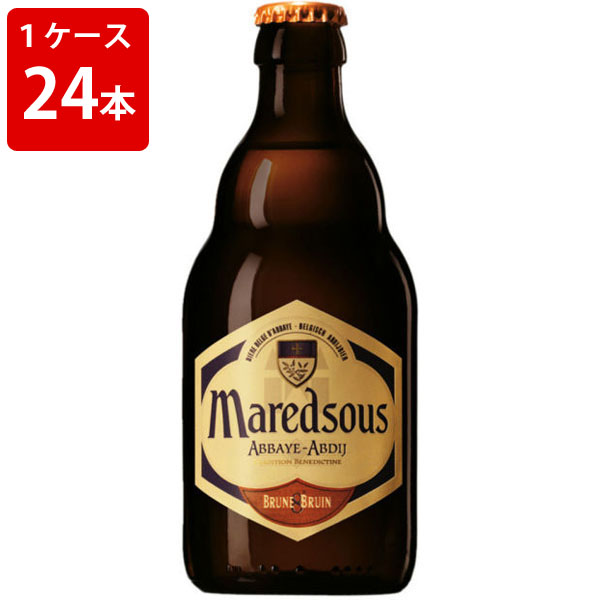 ケース販売　海外ビール 輸入ビール モルトガット　マレッツ　ブラウン　330ml　瓶（1ケース/24本）