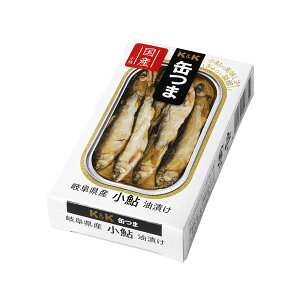 缶つま 岐阜県産 小鮎油漬け 55g (単品)