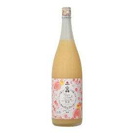 中田食品 とろこく桃姫 桃たっぷり梅酒 1800ml