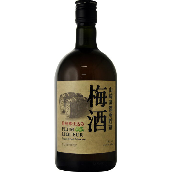 楽天市場】サントリー 焙煎樽仕込み梅酒山崎蒸溜所貯蔵 14度 660ml 