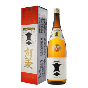 (1本箱入り)黒松 剣菱 特撰 1800ml