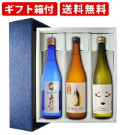 【ギフト箱付】フルーティーな地酒セット　山法師純米吟醸720ml　大吟醸ひやしぼり720ml　べんてん山羽音…
