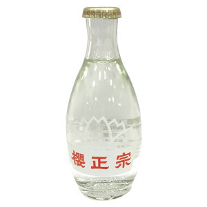 櫻正宗 上撰 プリント瓶 180ml (単品/1本)