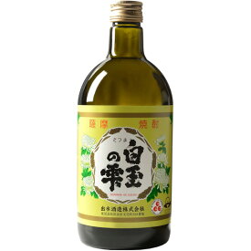 出水酒造　白玉の雫　芋焼酎　25度　720ml