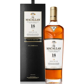 【エントリーでポイント5倍★マラソン期間中】 マッカラン　18年　43度　700ml　正規輸入品　箱付　贈り物 ギフト プレゼント お中元 夏ギフト 暑中見舞い