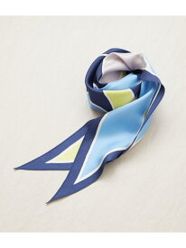 【SALE／50%OFF】カラフルブロックスカーフ NEWYORKER WOMEN ニューヨーカー ファッション雑貨 スカーフ・バンダナ ネイビー【RBA_E】【送料無料】[Rakuten Fashion]