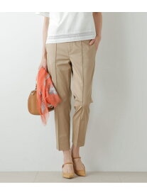 【SALE／65%OFF】ストレッチライトツイル テーパードチノパンツ NEWYORKER WOMEN ニューヨーカー パンツ その他のパンツ グリーン ベージュ【RBA_E】【送料無料】[Rakuten Fashion]