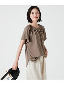 【SALE／18%OFF】ドライタッチジャージー ラグランスリーブプルオーバー NEWYORKER WOMEN ニューヨーカー トップス カットソー・Tシャツ グレー【RBA_E】【送料無料】[Rakuten Fashion]
