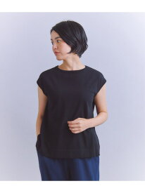 【SALE／37%OFF】[SNOW FLAKE COTTON] フレンチスリーブニット SIPULI シプリ トップス ニット ブラック グリーン ピンク【RBA_E】【送料無料】[Rakuten Fashion]