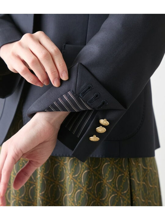 楽天市場】【L】PREMIUM CLOTH Beyond 2釦シングルブレストブレザー 