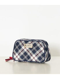 【コラボ】ARTISAN&ARTIST* ニューヨーカータータン スクエアポーチ NEWYORKER WOMEN ニューヨーカー ファッション雑貨 その他のファッション雑貨 ネイビー【送料無料】[Rakuten Fashion]