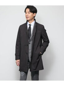 【撥水・透湿・防風】NY ACTIVE ナイロン 3層ボンディング スタンドカラーコート NEWYORKER MEN ニューヨーカー ジャケット・アウター その他のジャケット・アウター ブラック ネイビー【送料無料】[Rakuten Fashion]