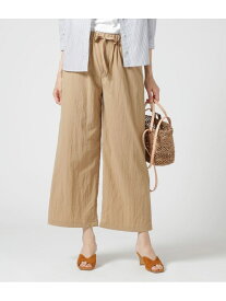【SALE／40%OFF】ナイロンタスランストレッチ イージーパンツ NEWYORKER WOMEN ニューヨーカー パンツ その他のパンツ ベージュ【RBA_E】【送料無料】[Rakuten Fashion]