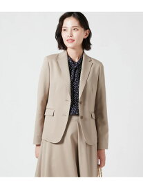 【SALE／42%OFF】ウォッシャブルストレッチ ノッチドラペル2釦ジャケット NEWYORKER WOMEN ニューヨーカー ジャケット・アウター テーラードジャケット・ブレザー ネイビー ベージュ【RBA_E】【送料無料】[Rakuten Fashion]