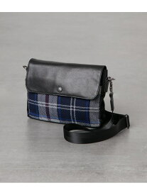 【SALE／30%OFF】タイルアートニューヨーカータータン ミニショルダーバッグ NEWYORKER MEN ニューヨーカー バッグ ショルダーバッグ ブラック【RBA_E】【送料無料】[Rakuten Fashion]