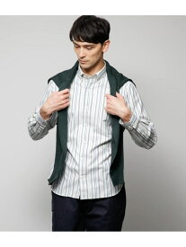 【SALE／46%OFF】マルチストライプ 長袖ショートボタンダウンシャツ NEWYORKER MEN ニューヨーカー トップス シャツ・ブラウス ブルー【RBA_E】【送料無料】[Rakuten Fashion]